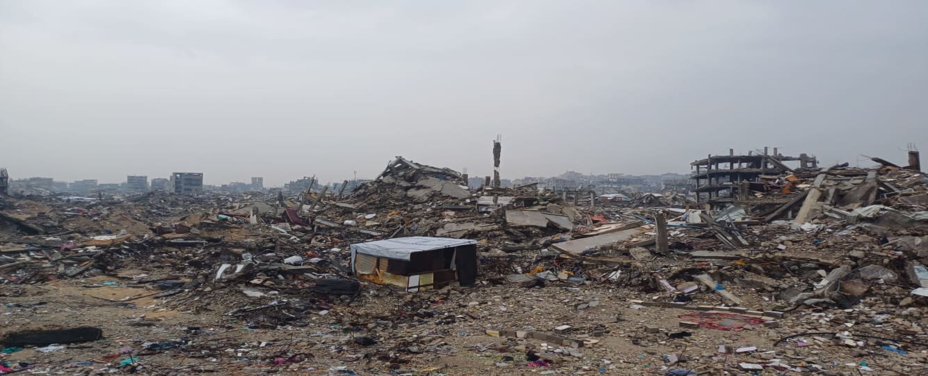 destruction bâtiments camp Jabalia gaza 2025
